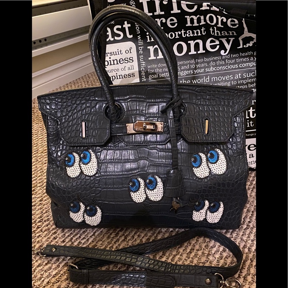 Authentic Play No More Birkin 35 style bag